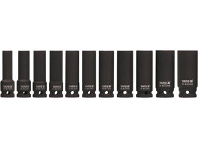 SET CHEI TUBULARE YATO YT-1054 ADANCI DE IMPACT, 11 BUC YATO - scule electrice si unelte profesionale - BricoMart