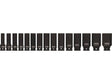 SET CHEI TUBULARE YATO YT-1055 ADANCI DE IMPACT, 15 BUC YATO - scule electrice si unelte profesionale - BricoMart