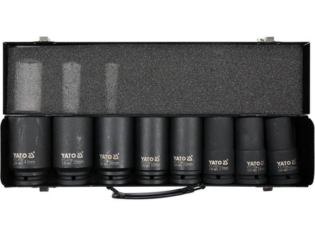 SET CHEI TUBULARE YATO YT-1155 DE IMPACT 22-41MM YATO - scule electrice si unelte profesionale - BricoMart