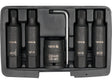 SET CHEI TUBULARE YATO YT-1157 DE IMPACT, 6 BUC, M12-M18, 3/4 YATO - scule electrice si unelte profesionale - BricoMart