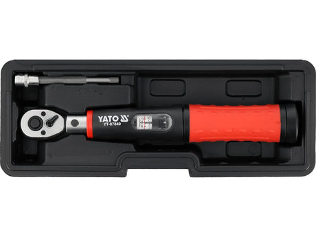 Set cheie dinamometrica YATO YT-07840, 1/4", 11 piese - imagine 2