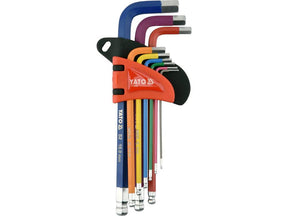 SET CHEIE HEXAGONALE, YATO YT-05632 BILA 1.5-10MM, 9 BUC YATO - scule electrice si unelte profesionale - BricoMart