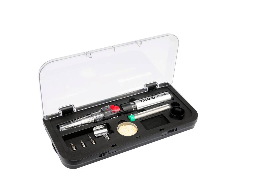 SET CIOCAN DE YATO YT-36706 LIPIT CU GAZ + ACCESORII YATO - scule electrice si unelte profesionale - BricoMart