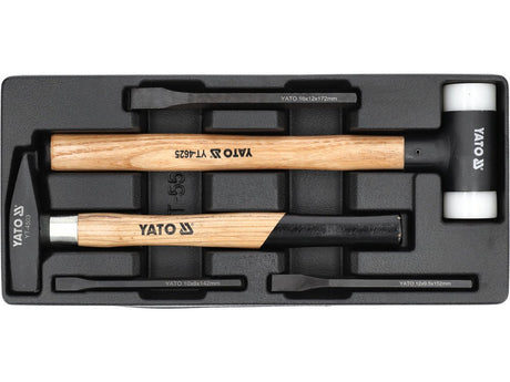 SET CIOCANE + YATO YT-5540 DALTI 5 BUC, PENTRU YT-5530 YATO - scule electrice si unelte profesionale - BricoMart
