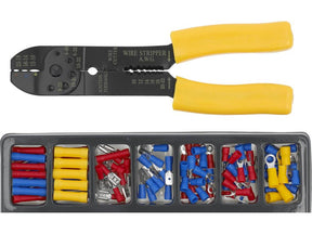 SET CLESTE SERTIZAT NO NAME 45050 + PAPUCI, 100 BUC NO NAME - scule electrice si unelte profesionale - BricoMart