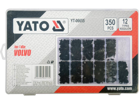 SET CLIPSURI AUTO YATO YT-06655 VOLVO 350 BUC YATO - scule electrice si unelte profesionale - BricoMart