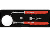 SET CONTROL OGLINDA YATO YT-0662 + TIJA MAGNETICA -4 BUC YATO - scule electrice si unelte profesionale - BricoMart