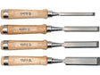 SET DALTI 10,16,20,25MM, YATO YT-6260 4 BUC YATO - scule electrice si unelte profesionale - BricoMart