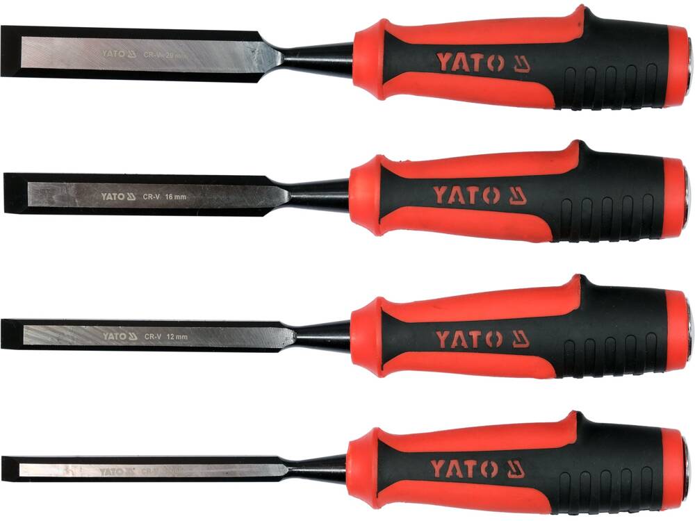 SET DALTI PENTRU YATO YT-6281 LEMN, 4 BUC, 10-12-16-20MM, CRV YATO - scule electrice si unelte profesionale - BricoMart
