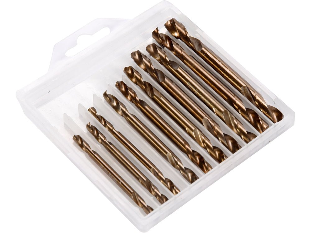 SET DE BURGHIE CU DOUA CAPETE PENTRU METAL 3.0 - 6.0MM, 10 BUC. Yato YT - 40025 - 6,0 mm, rezistent Yato - scule electrice si unelte profesionale - BricoMart