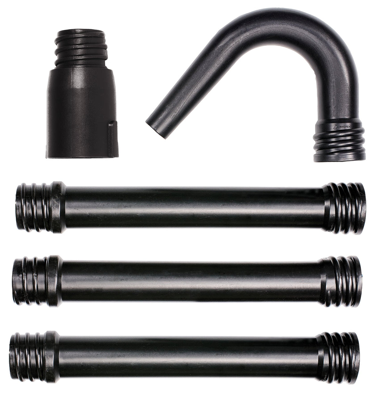 Set de jgheaburi original Einhell (accesoriu pentru suflanta de frunze, potrivit pentru suflanta de frunze fara cablu GP - LB 18/200 Li E, 5 piese, instalare fara unelte, pentru curatarea jgheaburilor) Einhell - scule electrice si unelte profesionale - BricoMart