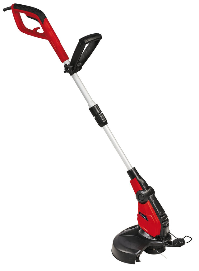 Set de tuns iarba electrica Einhell GC - ET 4530 (cap motor cu 4 setari de inclinare si rotatie la 180°, maner telescopic extensibil continuu din aluminiu, protectie pentru flori Einhell - scule electrice si unelte profesionale - BricoMart