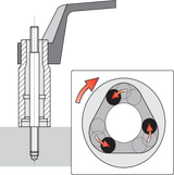 SET DISPOZITIVE DEMONTARE YATO YT-06201 SURUBURI RUPTE, 11 PIESE YATO - scule electrice si unelte profesionale - BricoMart