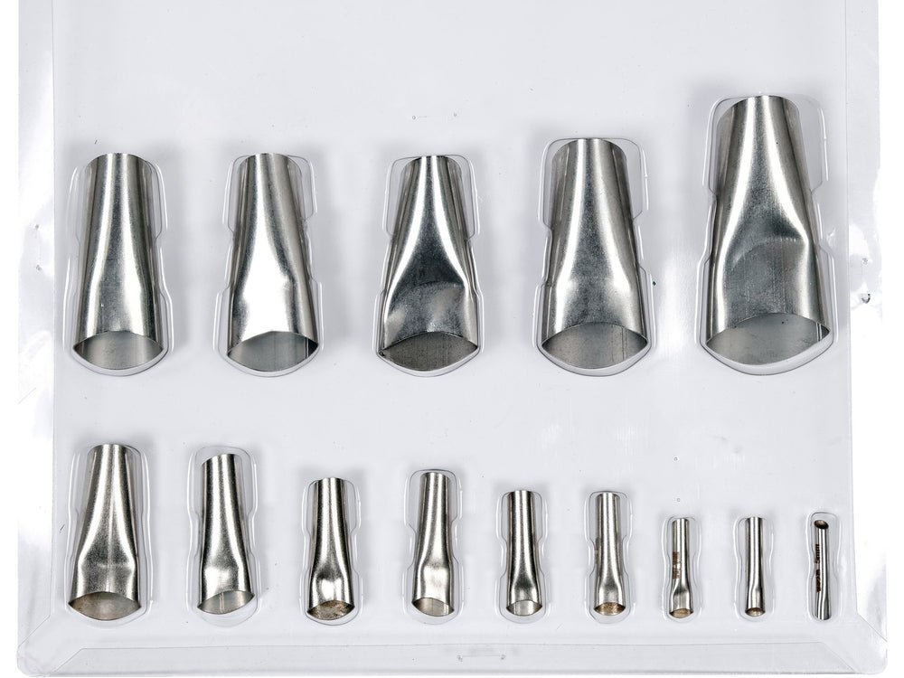SET DUZE PENTRU SILICON 14 BUC Yato YT - 52622 - 35 mm, inox Yato - scule electrice si unelte profesionale - BricoMart