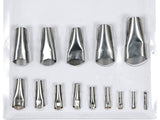 SET DUZE PENTRU SILICON 14 BUC Yato YT - 52622 - 35 mm, inox Yato - scule electrice si unelte profesionale - BricoMart
