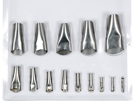 SET DUZE PENTRU SILICON 14 BUC Yato YT - 52622 - 35 mm, inox Yato - scule electrice si unelte profesionale - BricoMart
