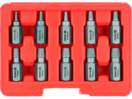 SET EXTRACTOARE, 10 PIESE Vorel 24007 Vorel - scule electrice si unelte profesionale - BricoMart