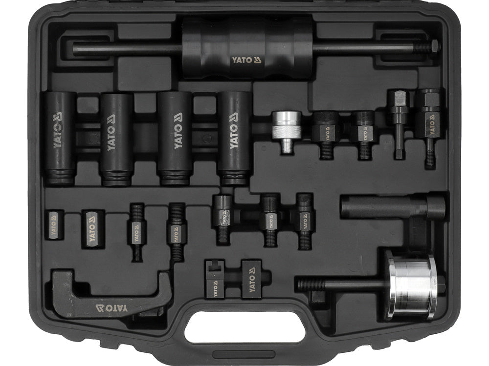 SET EXTRACTOARE INJECTOARE YATO YT-06175 DIESEL, 22 PC YATO - scule electrice si unelte profesionale - BricoMart