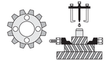 SET EXTRACTOARE RULMENTI, YATO YT-06412 14 BUC YATO - scule electrice si unelte profesionale - BricoMart