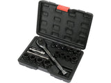 SET EXTRACTOARE SURUBURI DETERIORATE, 16 BUC Yato YT - 05897 Yato - scule electrice si unelte profesionale - BricoMart