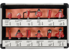 SET FREZE LEMN, YATO YT-68005 12 BUC YATO - scule electrice si unelte profesionale - BricoMart