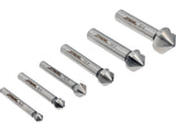 SET FREZE PENTRU METAL 6.3 - 20.5MM 6BUC. Sthor 22710 Sthor - scule electrice si unelte profesionale - BricoMart
