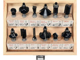 SET FREZE PENTRU VOREL 22550 LEMN 12 BUC VOREL - scule electrice si unelte profesionale - BricoMart