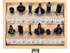 SET FREZE PENTRU VOREL 22550 LEMN 12 BUC VOREL - scule electrice si unelte profesionale - BricoMart