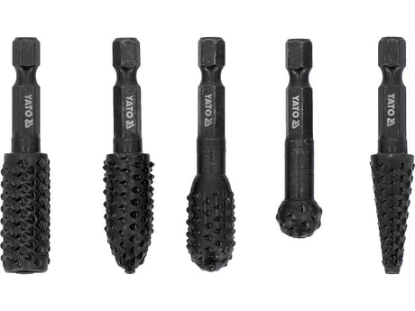 SET FREZE PENTRU YATO YT-61747 LEMN, HEX, 5 BUC YATO - scule electrice si unelte profesionale - BricoMart