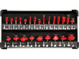 SET FREZE PENTRU YATO YT-6801 LEMN 25 BUC YATO - scule electrice si unelte profesionale - BricoMart