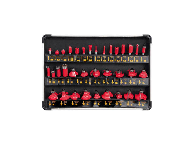 SET FREZE PENTRU YATO YT-6803 LEMN 36 BUC YATO - scule electrice si unelte profesionale - BricoMart