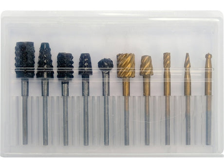 SET FREZE PT YATO YT-61730 LEMN/METAL/PLASTIC 10 PIESE YATO - scule electrice si unelte profesionale - BricoMart