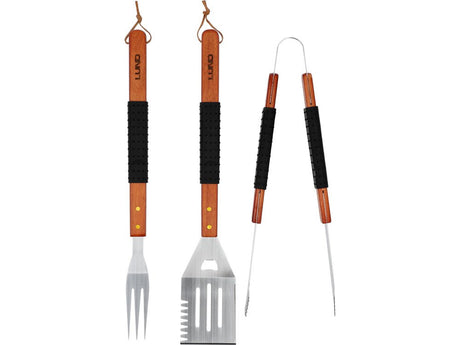 Set gratar 3 piese LUND 99845, lemn
