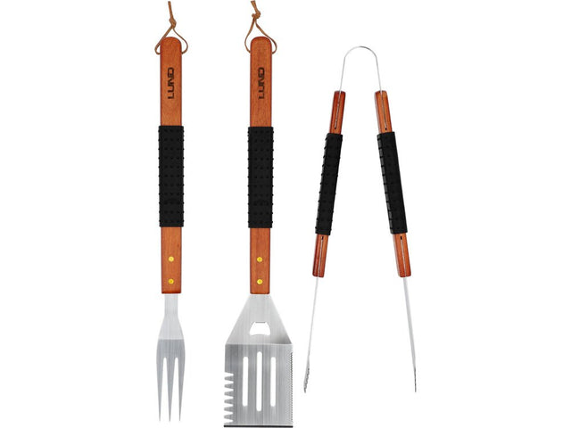 Set gratar 3 piese LUND 99845, lemn