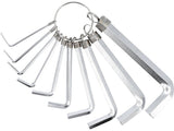 SET IMBUSURI 10 VOREL 56391 BUC, 1.5-10MM CR-V VOREL - scule electrice si unelte profesionale - BricoMart
