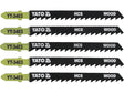 SET LAME PENTRU YATO YT-3403 FIERASTRAU PENDULAR, 5 BUC, 6TPI YATO - scule electrice si unelte profesionale - BricoMart