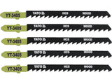 SET LAME PENTRU YATO YT-3405 FIERASTRAU PENDULAR, 5 BUC, 6TPI YATO - scule electrice si unelte profesionale - BricoMart