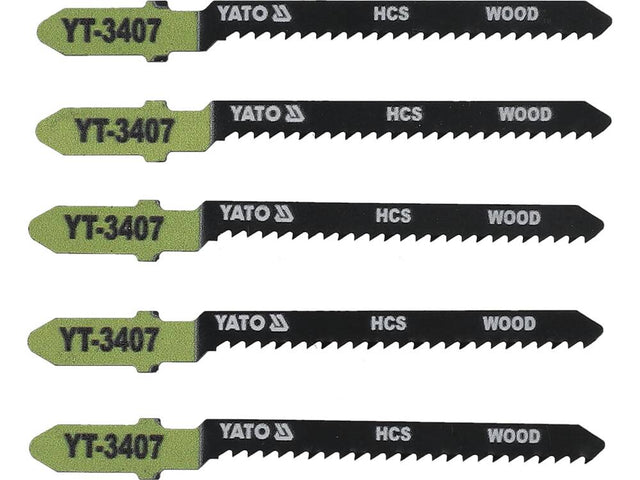 SET LAME PENTRU YATO YT-3407 FIERASTRAU PENDULAR, 5 BUC, 13TPI YATO - scule electrice si unelte profesionale - BricoMart