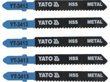 SET LAME PENTRU YATO YT-3413 FIERASTRAU PENDULAR, 5 BUC, 12TPI YATO - scule electrice si unelte profesionale - BricoMart