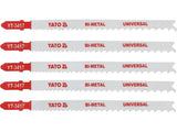 SET LAME PENTRU YATO YT-3417 FIERASTRAU PENDULAR, 5 BUC, 10-5TPI YATO - scule electrice si unelte profesionale - BricoMart