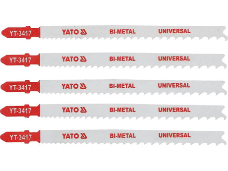 SET LAME PENTRU YATO YT-3417 FIERASTRAU PENDULAR, 5 BUC, 10-5TPI YATO - scule electrice si unelte profesionale - BricoMart