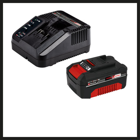 Set masina de tuns iarba/gazon pe acumulator Einhell GE - CM 18/30 Li + trimmer de tuns iarba/gazon pe acumulator GC - CT 18/24 Li P Power X - Change (18 V, latime de taiere de 30 cm si 24 cm, 1x acumulator de 3,0 Ah si incarcator Einhell - scule electrice si unelte profesionale - BricoMart