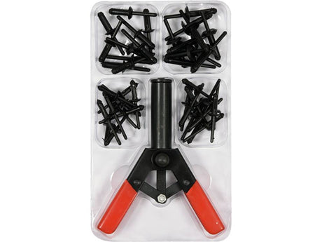 SET NITURI PLASTIC YATO YT-35970 + CLESTE, 41 PIESE YATO - scule electrice si unelte profesionale - BricoMart