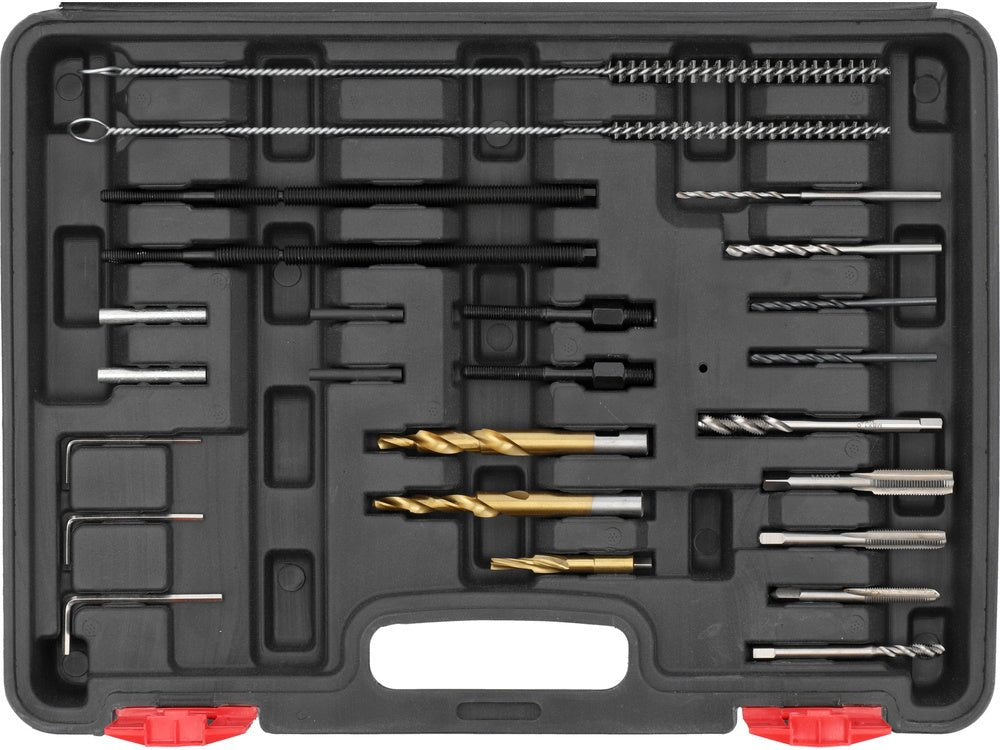 SET PENTRU DEMONTAT YATO YT-05344 SI REPARAT FILETE BUJII, 40 PIESE YATO - scule electrice si unelte profesionale - BricoMart