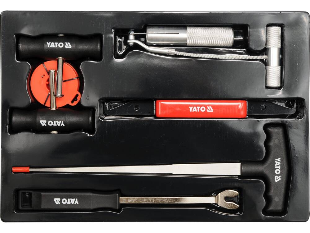 SET PENTRU DEMONTAT YATO YT-0845 GEAMURI AUTO YATO - scule electrice si unelte profesionale - BricoMart