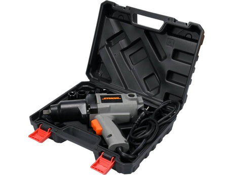 SET PISTOL IMPACT STHOR 57091 ELECTRIC 1/2, 800W + 4 TUBULARE 17-22-19-21MM STHOR - scule electrice si unelte profesionale - BricoMart