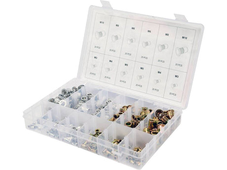 SET PIULITE NITUIBILE YATO YT-36480 OTEL/ALUMINIU, M3-M10, 300 BUC YATO - scule electrice si unelte profesionale - BricoMart