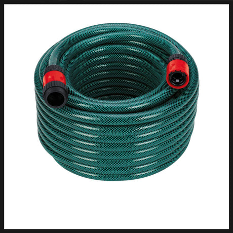 Set pompa de gradina Einhell GC - GP 6538 Set/I (650 W, comutator pornit/oprit, surub de umplere/evacuare apa, maner de transport, incl. furtun de aspirare 4 m + furtun de gradina 20 m + pistol de pulverizare Einhell - scule electrice si unelte profesionale - BricoMart