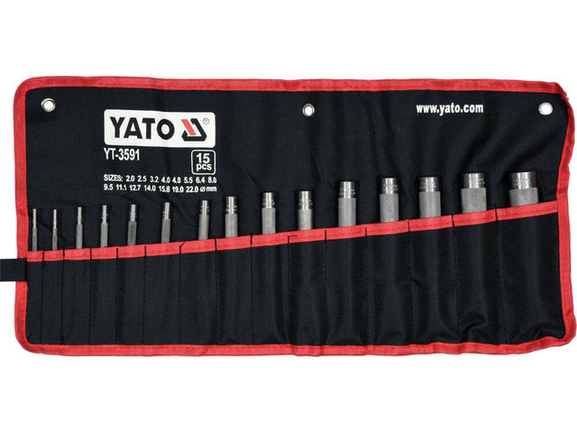 SET PREDUCELE 2-22MM YATO YT-3591 YATO - scule electrice si unelte profesionale - BricoMart
