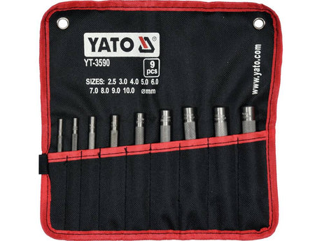 SET PREDUCELE 2.5-10MM YATO YT-3590 YATO - scule electrice si unelte profesionale - BricoMart